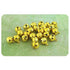 AussieSuperStore Art & Craft Essentials Gold Foley Bells 10mm (in 2 colours) Foley Bells 10mm (in 2 colours) | Craft Bells | Craft Sleigh Bells 042712-GOLD 042712